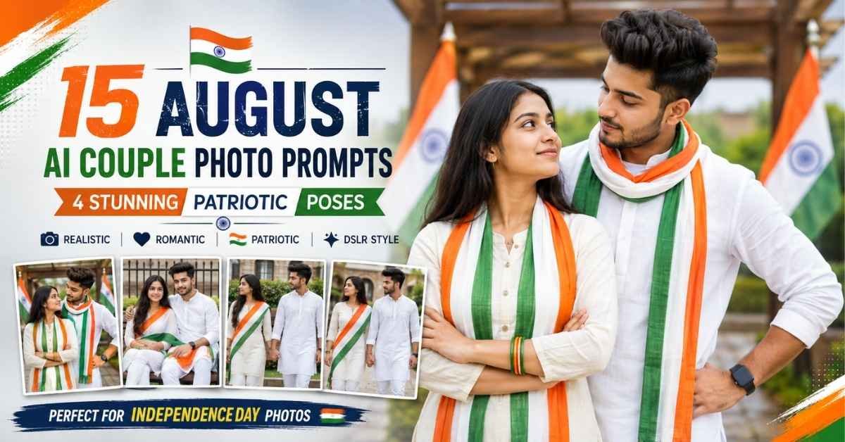 15 August AI Couple Photo Prompts